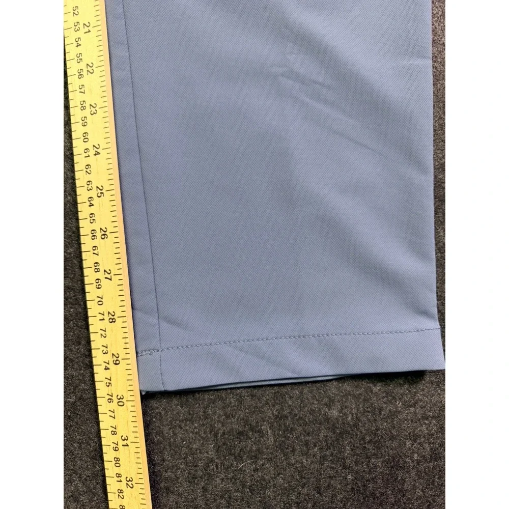 Banana Republic Pants Mens 32 x 32 Blue Flat Front Slim Fit Stretch Fabric